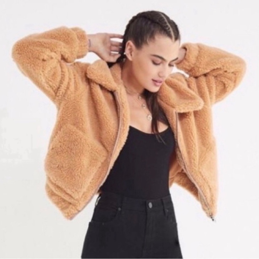 Urban Outfitters Teddy Sherpa Jacket